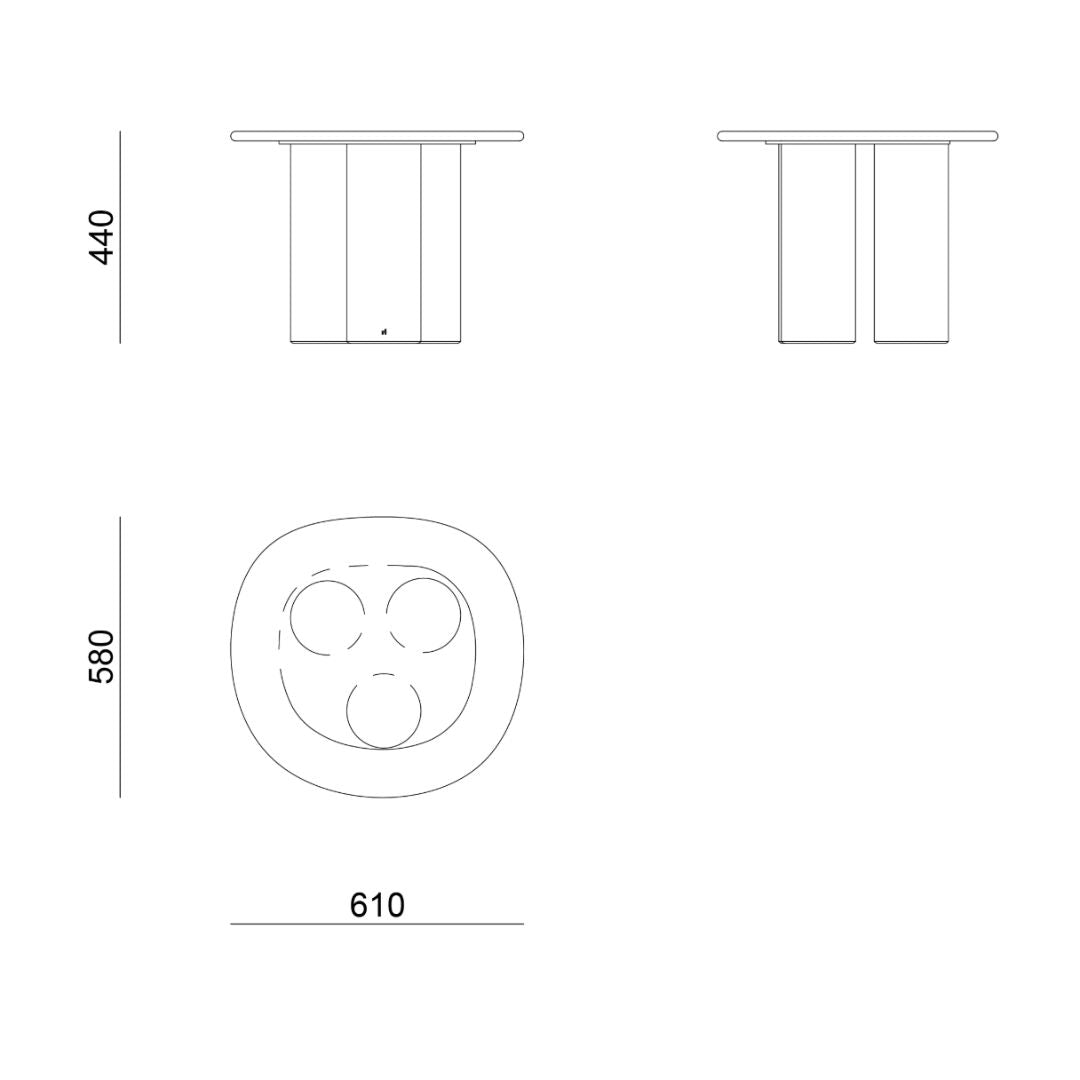 Dombolo Small Coffee Table