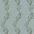 Curved Leaves Dusty Blue wallpaper