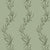 Curved Leaves Dusty Green wallpaper