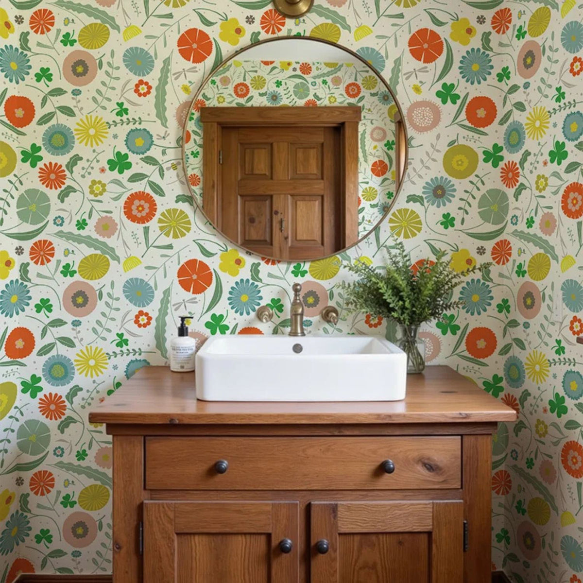 Flourish In Colour wallpaper