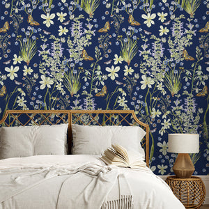 Fynbos Flutter: A Delicate Dance of Butterflies and Blooms wallpaper