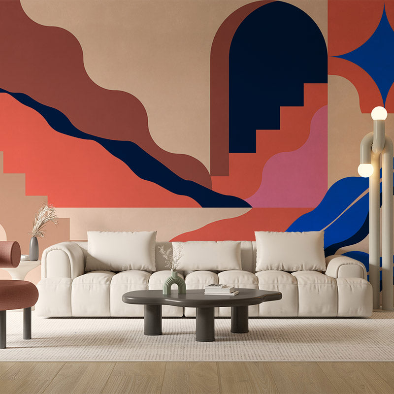 Happy Place Neutral Wallpaper