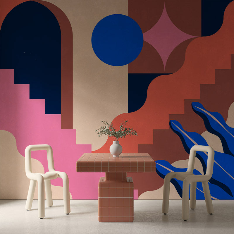 Happy Place Neutral Wallpaper