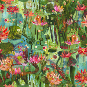 Lily Pond wallpaper