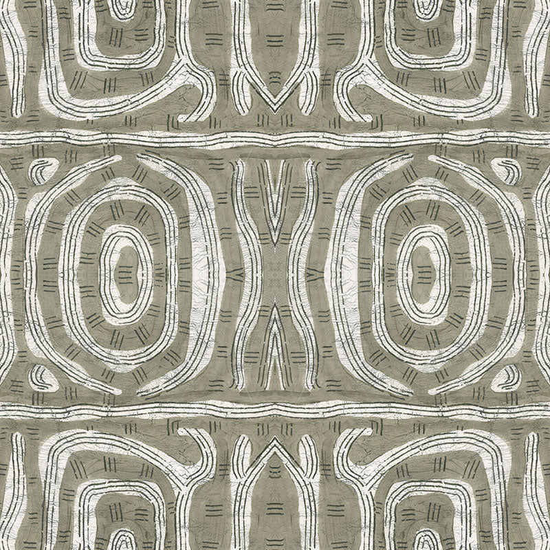 Linear Grey Zebra Wallpaper