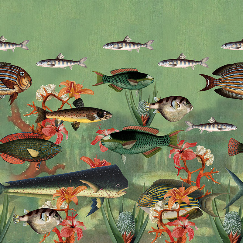 Marine and Botany Wallpaper