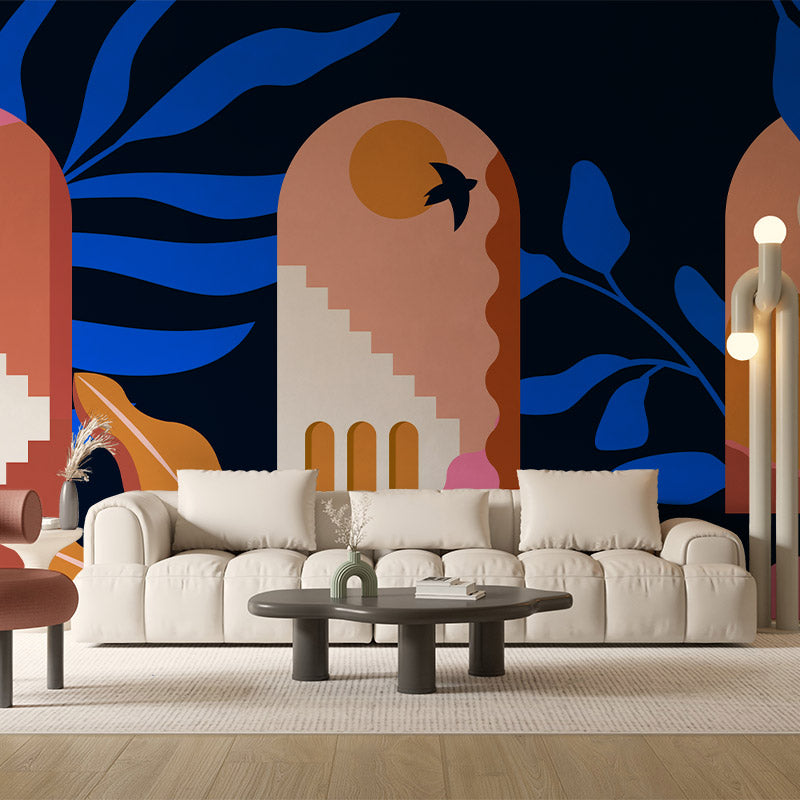 Mediterranean Afternoons Warm Wallpaper