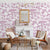 Noluthando Rose Violet and White Toile wallpaper