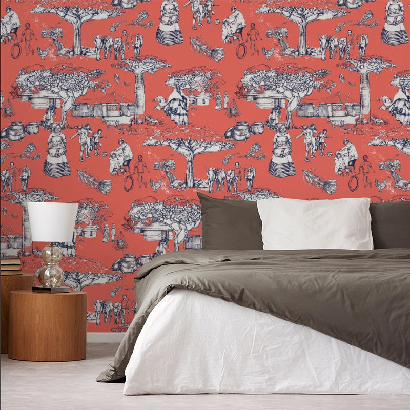 Noluthanod-Navy-Coral-Toile-by-Kim-Williams-Jessica-Molebatsi.webp