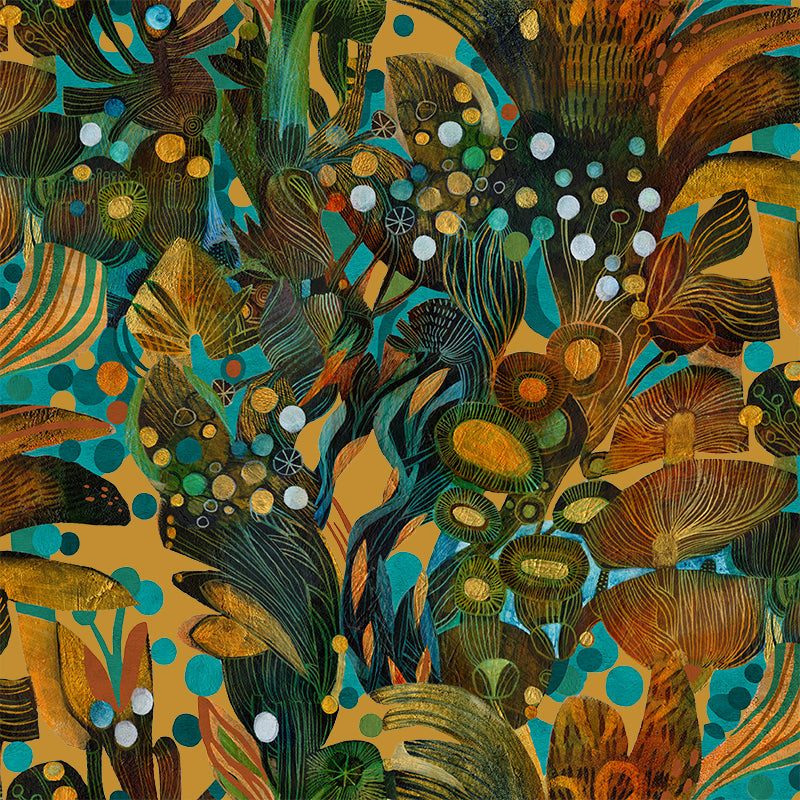 NusaDua Gold wallpaper