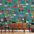 Oceania – Teal Wallpaper