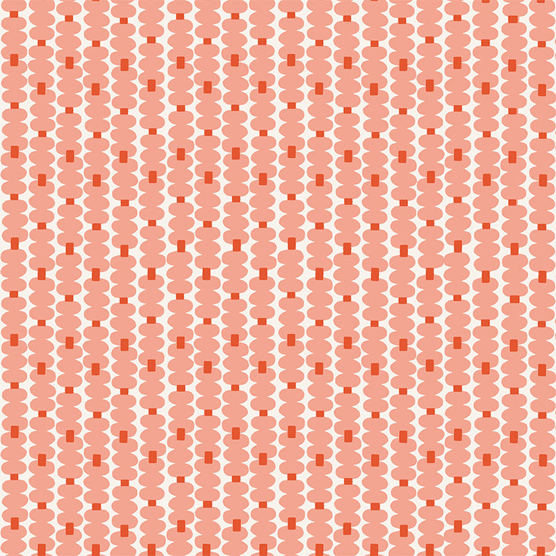 Oddjects Shell and Persimmon wallpaper