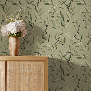 Olive Branch Natuur Wallpaper