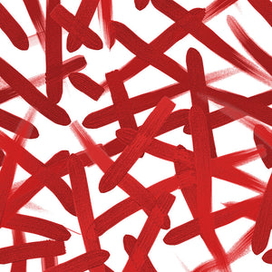 Paint Brush Red Wallpaper