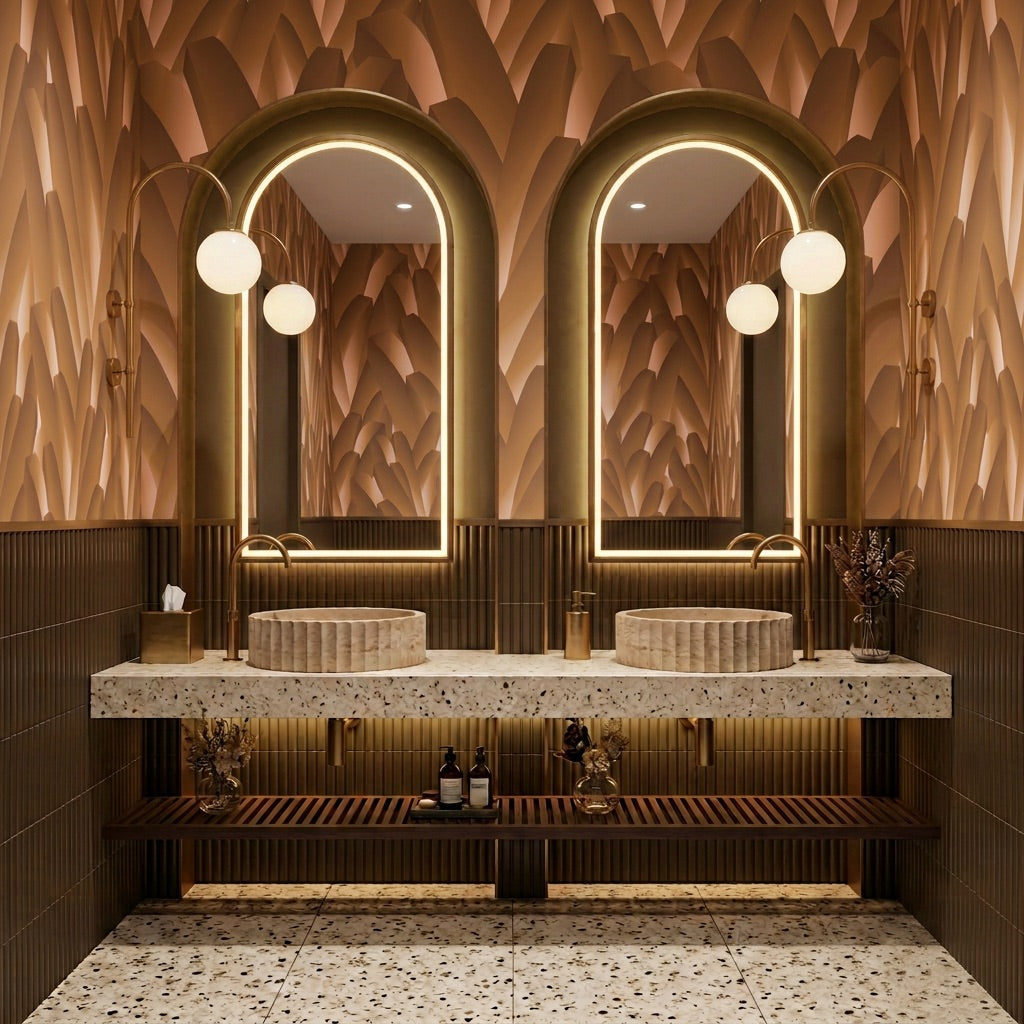 Palm Angeles – Golden Hour Wallpaper