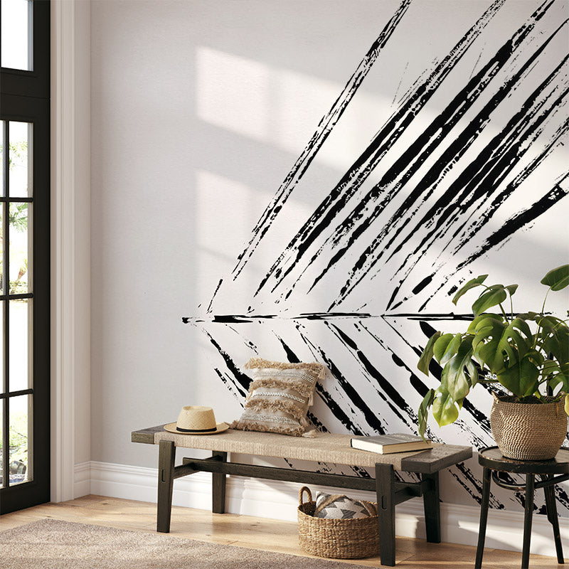 Phoenix Palm Imprint Wallpaper