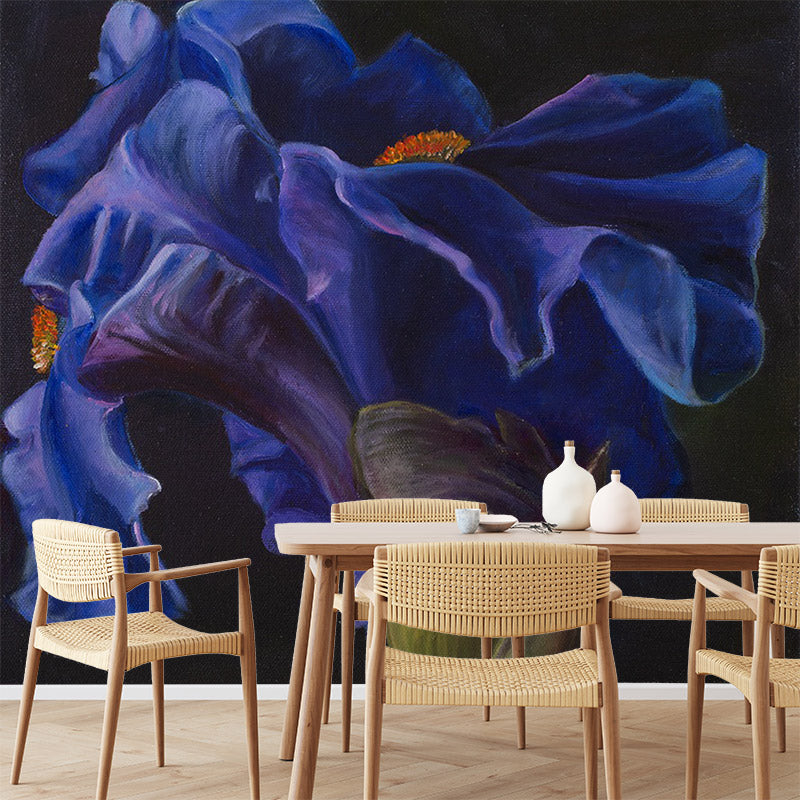 Purple Velvet Mural Wallpaper