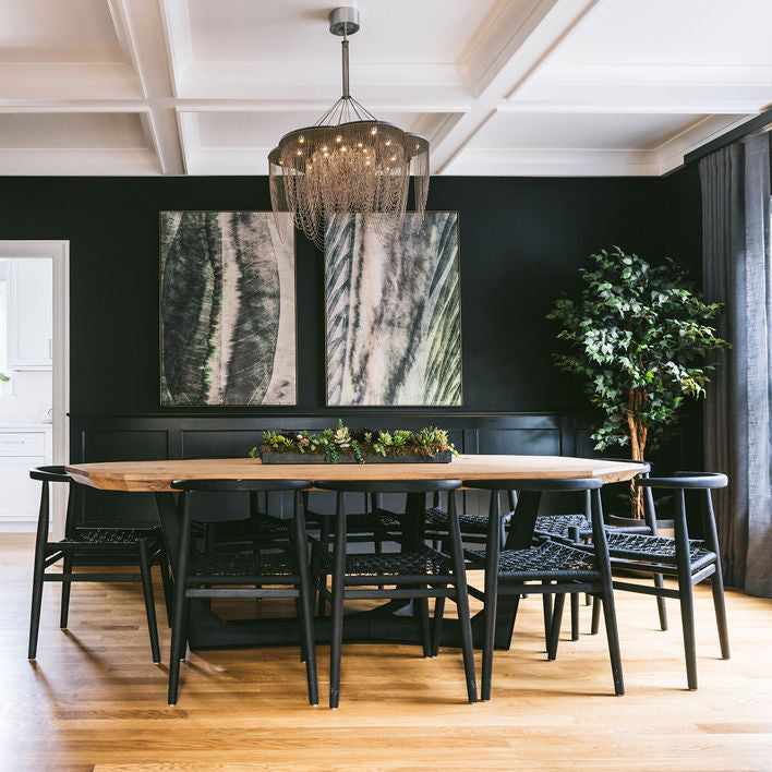 Rose Chandelier&Nguni Chairs&CF Natural Selection Art&MVW Battleship Table.jpg