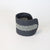 African Wire Wide Striped Cuff Bangle