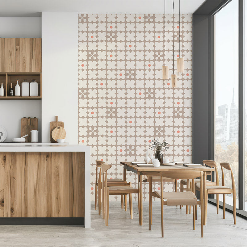 Scandi Candy Sand and Shell wallpaper