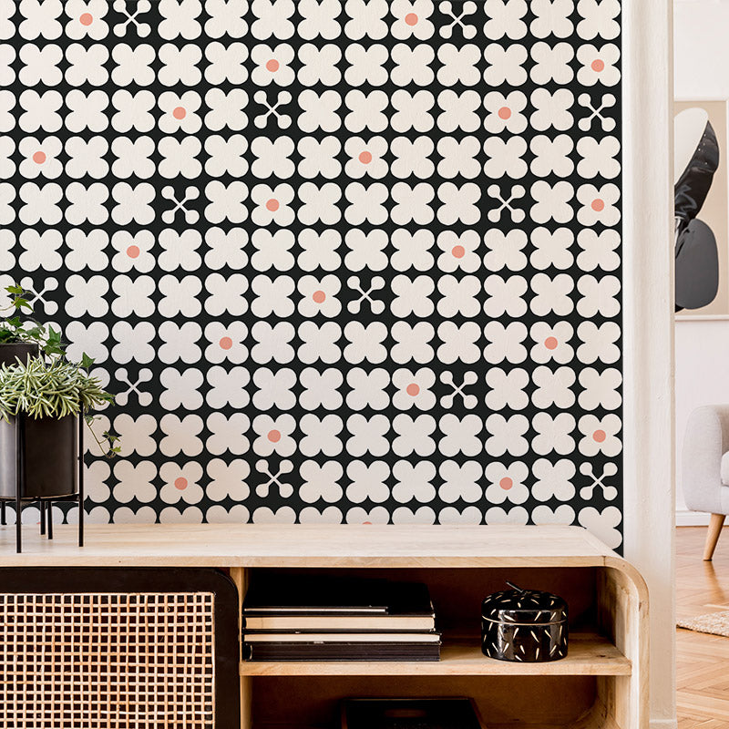 Scandi Candy Inkspot and Shell wallpaper