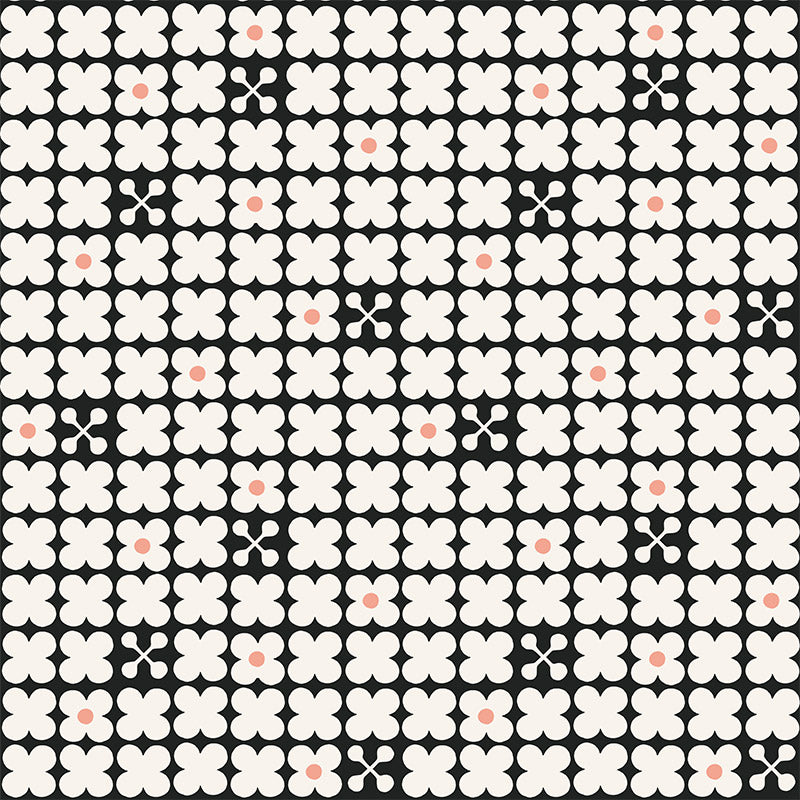 Scandi Candy Inkspot and Shell wallpaper