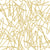 Scribble Yellow Wallpaper