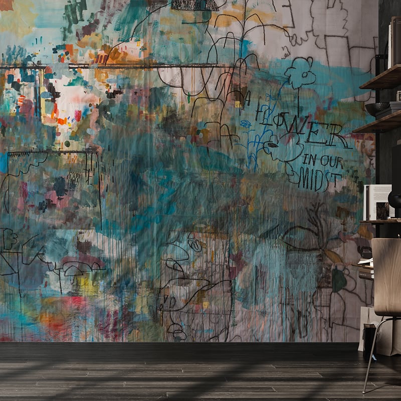 Senyol Collectiiion Studio Blue wallpaper