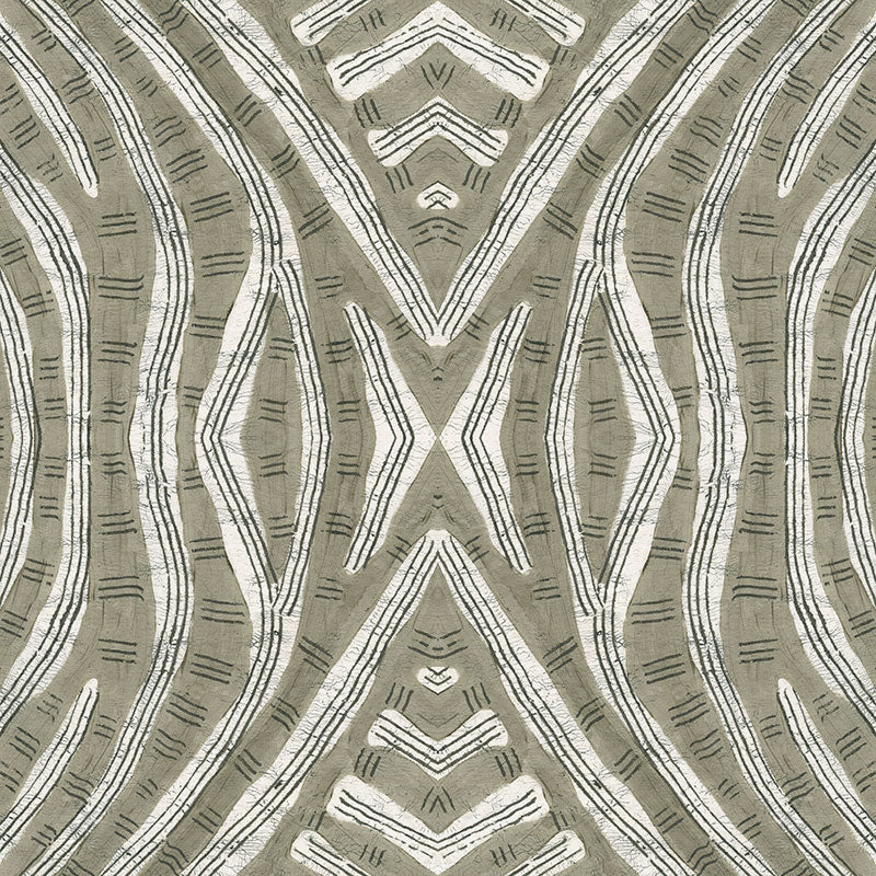 Shadow Grey Zebra Wallpaper