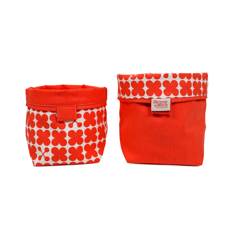 Scandi Candy Reversible Bucket Persimmon
