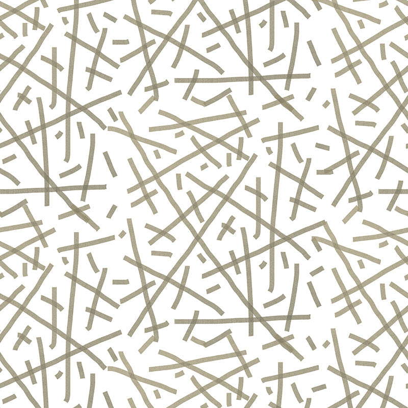 Streamer Beige Wallpaper