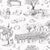 Toile du Cap Classic Black Wallpaper