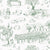 Toile du Cap Classic Green Wallpaper