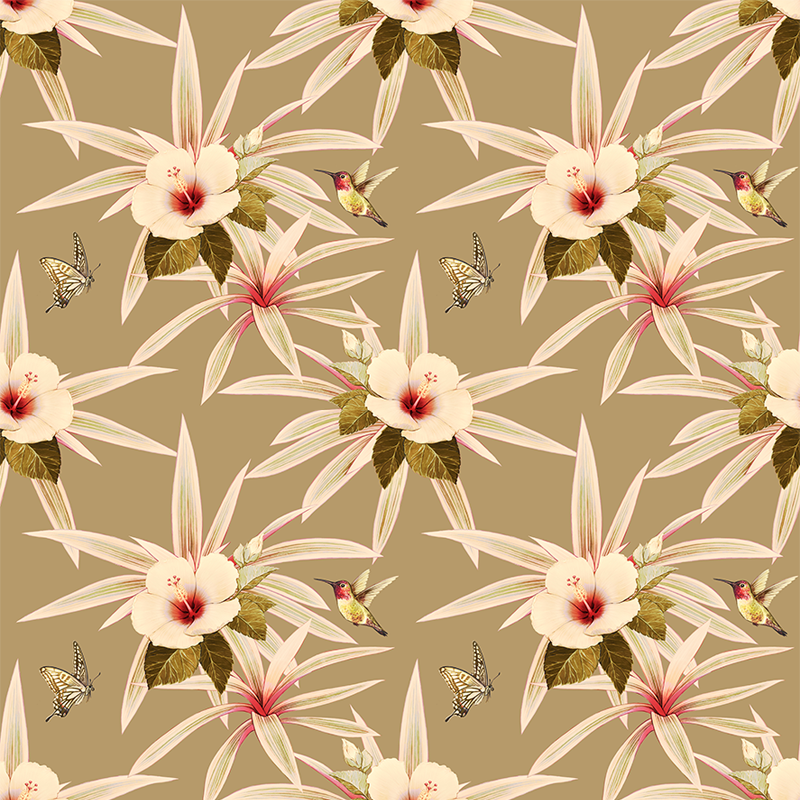 Pollinator Party – Sand Wallpaper
