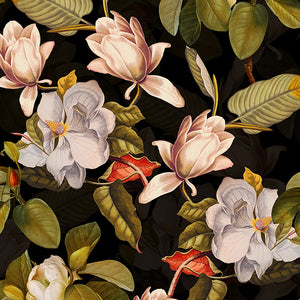 Vintage Magnolia Garden wallpaper