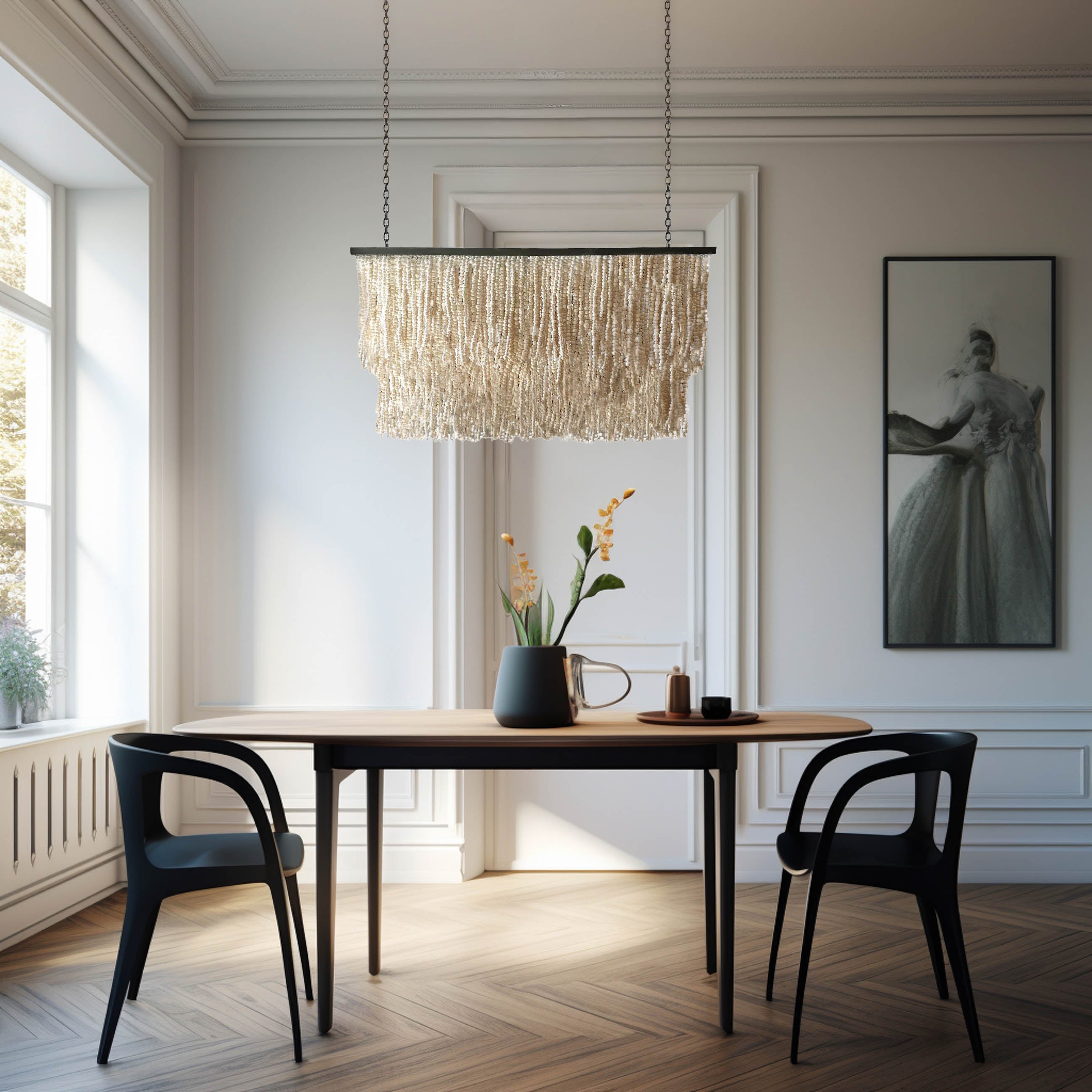 Waterfall Rectangular Chandelier