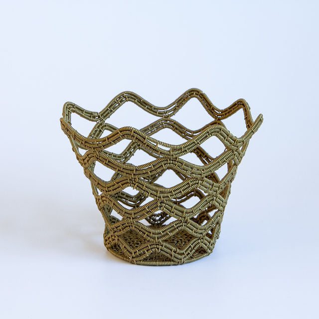 African Wire Decorative Lace Small Bowl