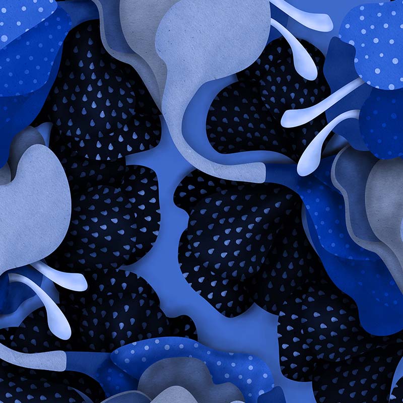 Floomy – Blue Wallpaper