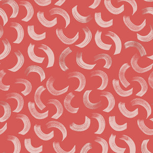 Brushed Curves – Red Wallpaper