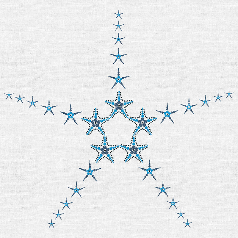 Starfish in Beads Wallpaper