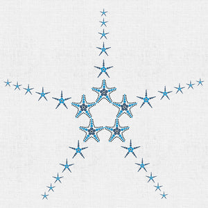 Starfish in Beads Wallpaper