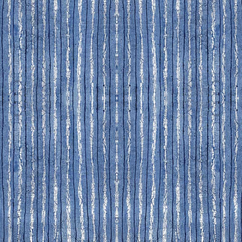 Chamai – Blue Stripe Wallpaper