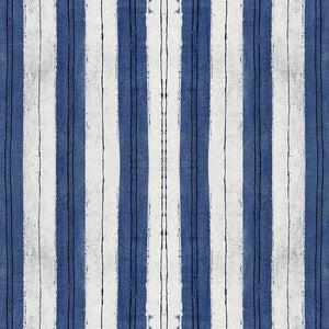 Tanaka – Blue Stripe Wallpaper