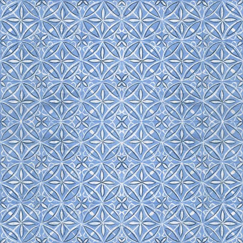 Blue Tile Lagos Wallpaper