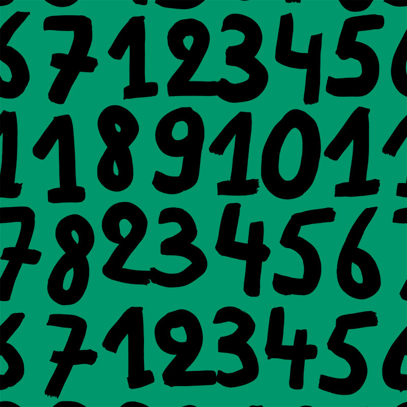 Cijfers Achter Elkaar – Green Wallpaper