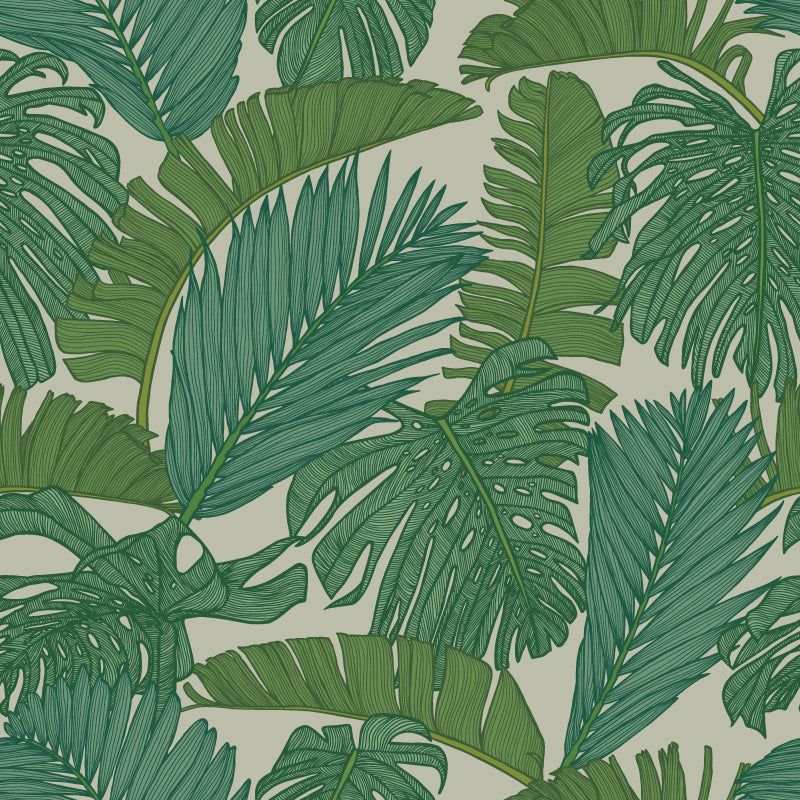 Exotic Paradise Jungle wallpaper