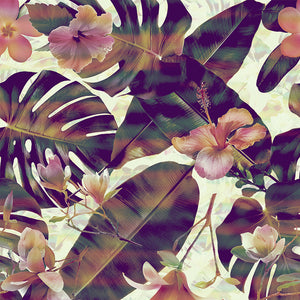 Botanical Polaroid Wallpaper