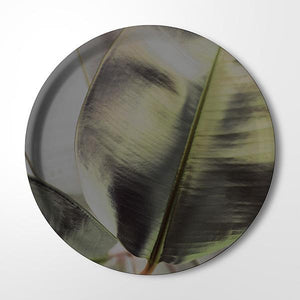 CLINTON FRIEDMAN USA NEW YORK FICUS FOLIAGE SERVING TRAY