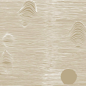 Landscaper – White Creme Wallpaper