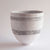 Ceramic large vessel white sgraffito